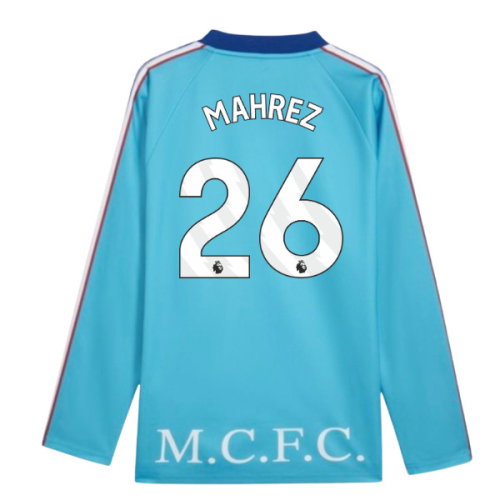 2026-2027 Man City KING Jersey LS (Blue) (Mahrez 26)