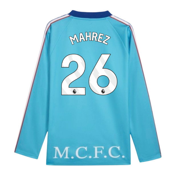 2026-2027 Man City KING Jersey LS (Blue) (Mahrez 26)