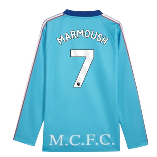 2026-2027 Man City KING Jersey LS (Blue) (Marmoush 7)