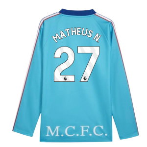 2026-2027 Man City KING Jersey LS (Blue) (Matheus N. 27)