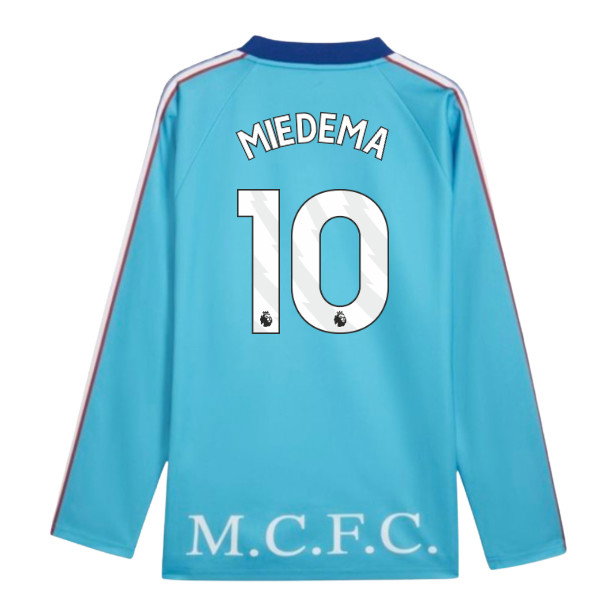2026-2027 Man City KING Jersey LS (Blue) (Miedema 10)
