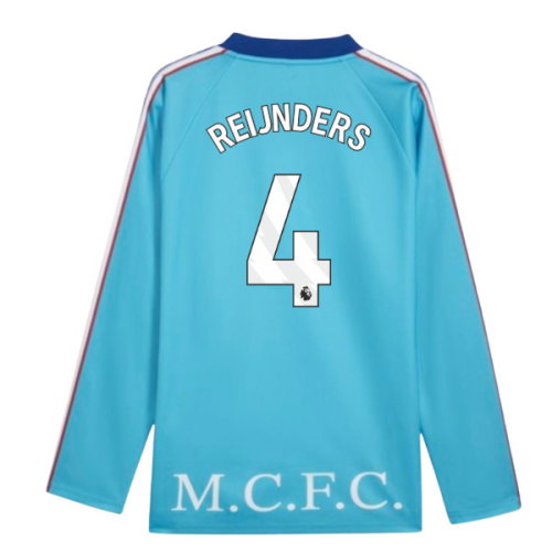 2026-2027 Man City KING Jersey LS (Blue) (Reijnders 4)