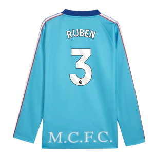 2026-2027 Man City KING Jersey LS (Blue) (Ruben 3)