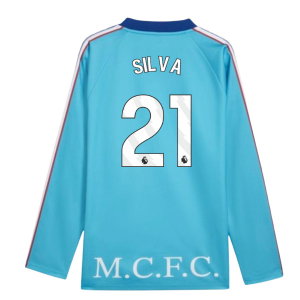 2026-2027 Man City KING Jersey LS (Blue) (Silva 21)