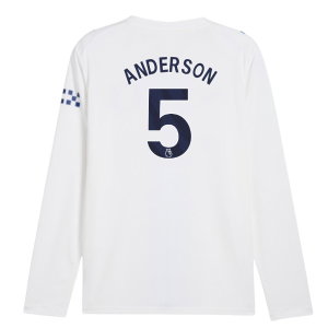 2026-2027 Man City Third Long Sleeve Shirt (Anderson 5)