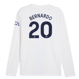 2026-2027 Man City Third Long Sleeve Shirt (Bernardo 20)
