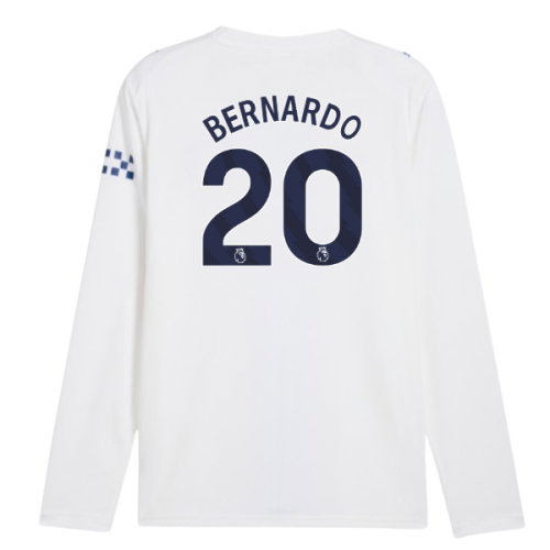 2026-2027 Man City Third Long Sleeve Shirt (Bernardo 20)
