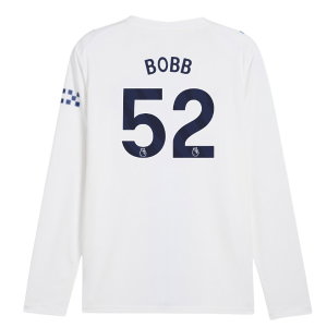 2026-2027 Man City Third Long Sleeve Shirt (Bobb 52)