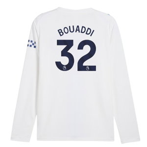 2026-2027 Man City Third Long Sleeve Shirt (Bouaddi 32)