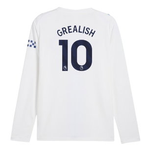 2026-2027 Man City Third Long Sleeve Shirt (Grealish 10)
