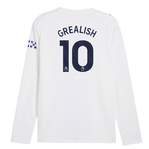2026-2027 Man City Third Long Sleeve Shirt (Grealish 10)