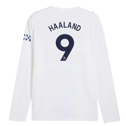 2026-2027 Man City Third Long Sleeve Shirt (Haaland 9)
