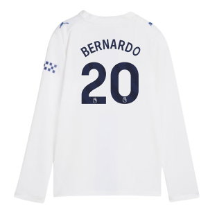 2026-2027 Man City Third Long Sleeve Shirt (Kids) (Bernardo 20)