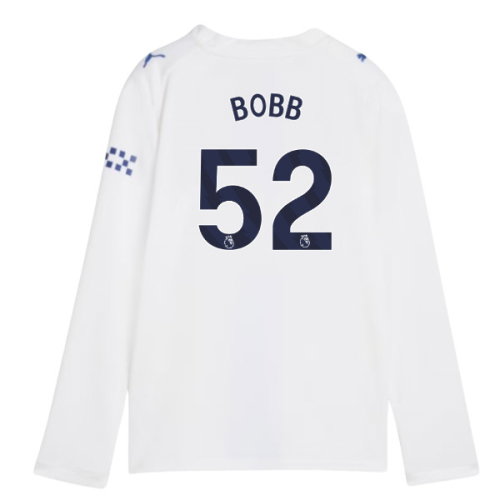 2026-2027 Man City Third Long Sleeve Shirt (Kids) (Bobb 52)