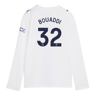 2026-2027 Man City Third Long Sleeve Shirt (Kids) (Bouaddi 32)
