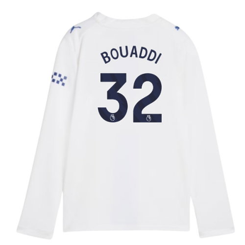 2026-2027 Man City Third Long Sleeve Shirt (Kids) (Bouaddi 32)