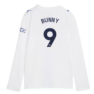 2026-2027 Man City Third Long Sleeve Shirt (Kids) (Bunny 9)