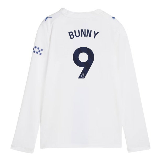 2026-2027 Man City Third Long Sleeve Shirt (Kids) (Bunny 9)