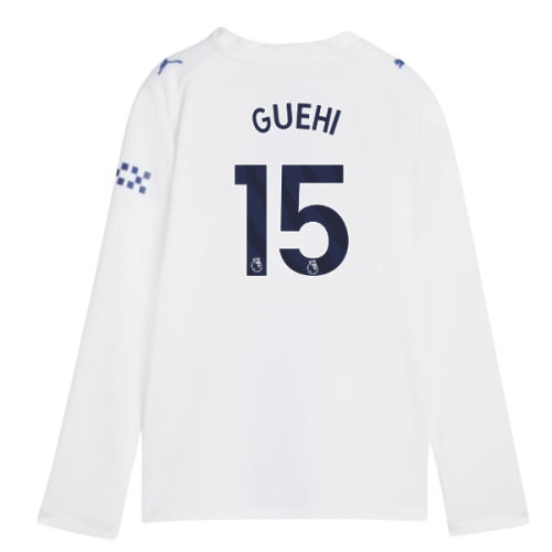 2026-2027 Man City Third Long Sleeve Shirt (Kids) (Guehi 15)