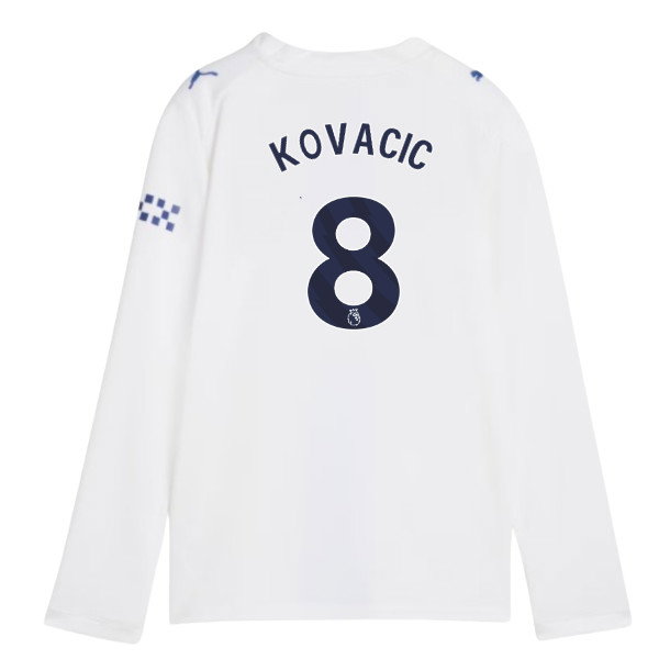 2026-2027 Man City Third Long Sleeve Shirt (Kids) (Kovacic 8)