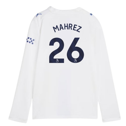 2026-2027 Man City Third Long Sleeve Shirt (Kids) (Mahrez 26)