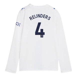 2026-2027 Man City Third Long Sleeve Shirt (Kids) (Reijnders 4)