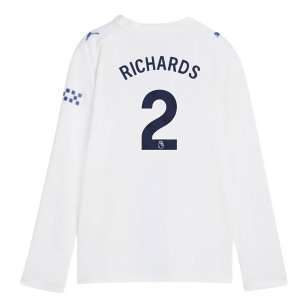 2026-2027 Man City Third Long Sleeve Shirt (Kids) (Richards 2)