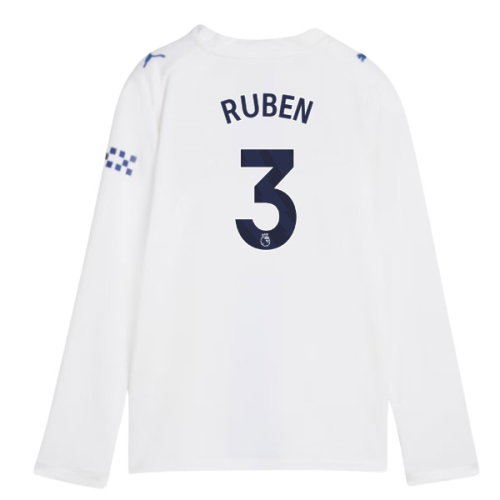 2026-2027 Man City Third Long Sleeve Shirt (Kids) (Ruben 3)