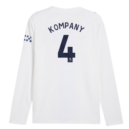 2026-2027 Man City Third Long Sleeve Shirt (Kompany 4)