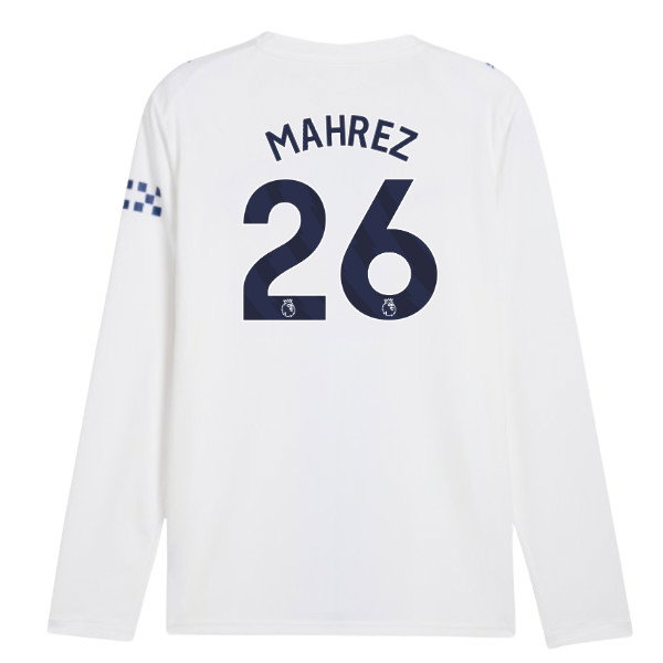 2026-2027 Man City Third Long Sleeve Shirt (Mahrez 26)
