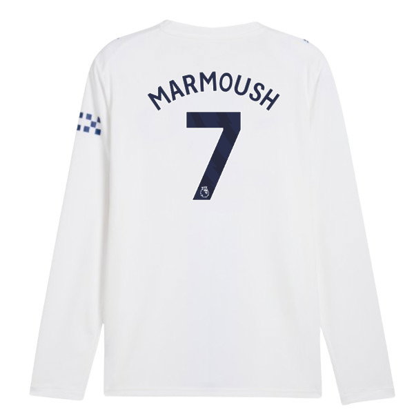 2026-2027 Man City Third Long Sleeve Shirt (Marmoush 7)
