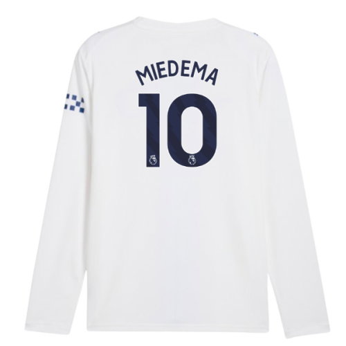 2026-2027 Man City Third Long Sleeve Shirt (Miedema 10)