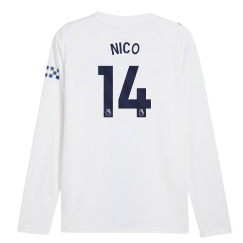 2026-2027 Man City Third Long Sleeve Shirt (Nico 14)