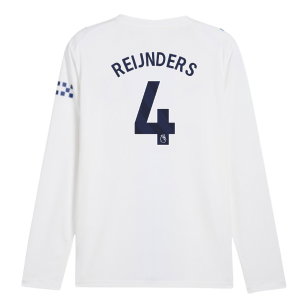 2026-2027 Man City Third Long Sleeve Shirt (Reijnders 4)