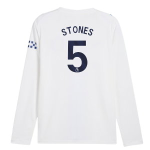 2026-2027 Man City Third Long Sleeve Shirt (Stones 5)