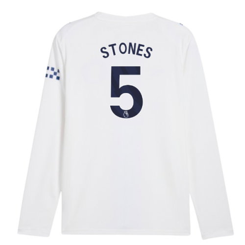 2026-2027 Man City Third Long Sleeve Shirt (Stones 5)