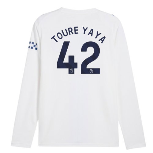 2026-2027 Man City Third Long Sleeve Shirt (Toure Yaya 42)