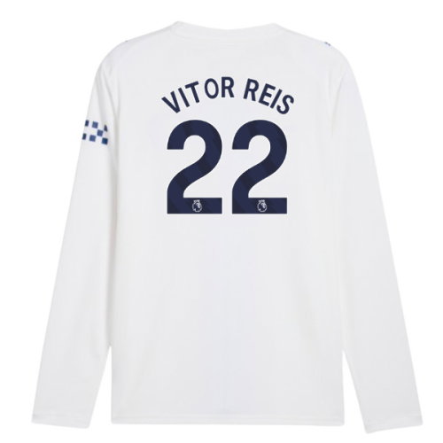 2026-2027 Man City Third Long Sleeve Shirt (Vitor Reis 22)