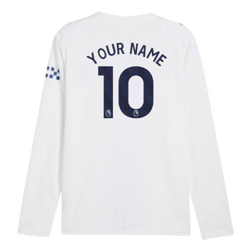 2026-2027 Man City Third Long Sleeve Shirt (Your Name)