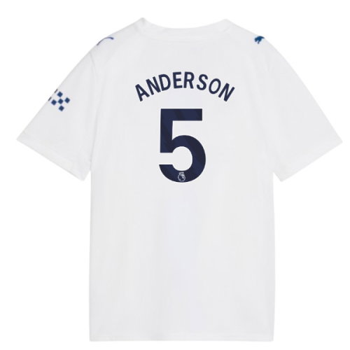 2026-2027 Man City Third Shirt (Kids) (Anderson 5)