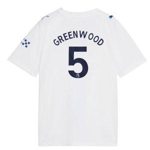 2026-2027 Man City Third Shirt (Kids) (Greenwood 5)