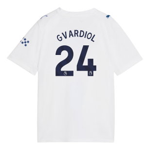 2026-2027 Man City Third Shirt (Kids) (Gvardiol 24)