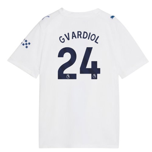 2026-2027 Man City Third Shirt (Kids) (Gvardiol 24)