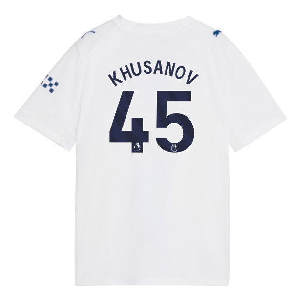 2026-2027 Man City Third Shirt (Kids) (Khusanov 45)