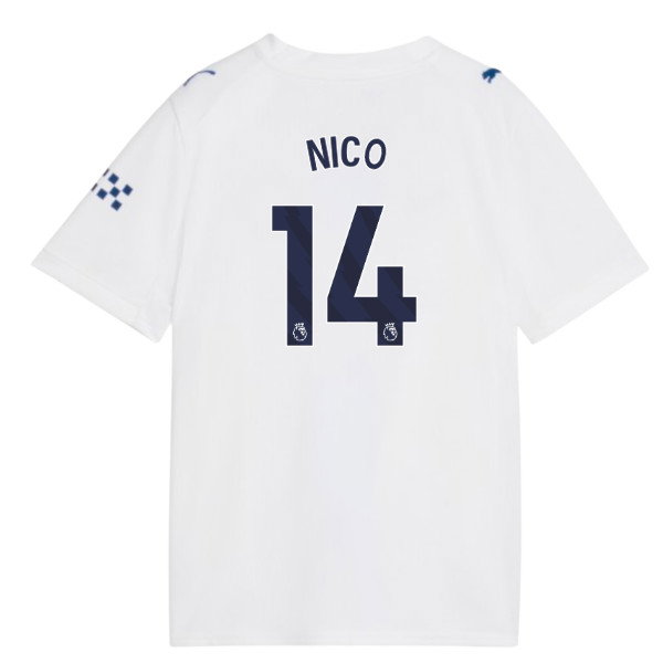 2026-2027 Man City Third Shirt (Kids) (Nico 14)