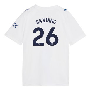 2026-2027 Man City Third Shirt (Kids) (Savinho 26)