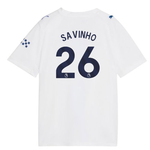 2026-2027 Man City Third Shirt (Kids) (Savinho 26)