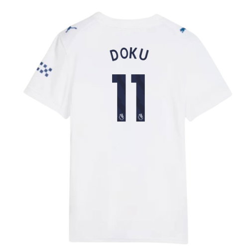 2026-2027 Man City Third Shirt (Womens) (Doku 11)