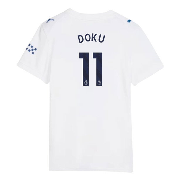 2026-2027 Man City Third Shirt (Womens) (Doku 11)