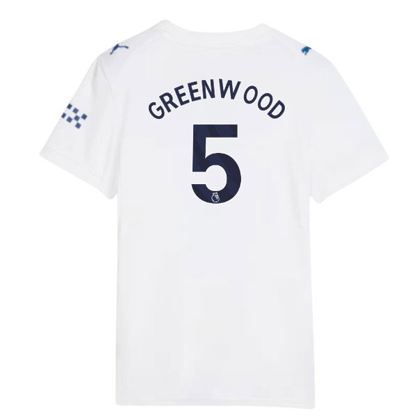 2026-2027 Man City Third Shirt (Womens) (Greenwood 5)